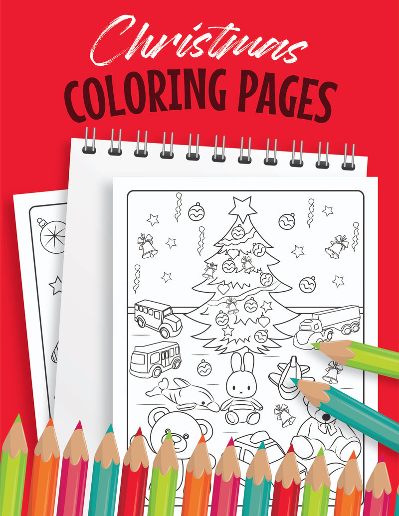Christmas Coloring Page Book