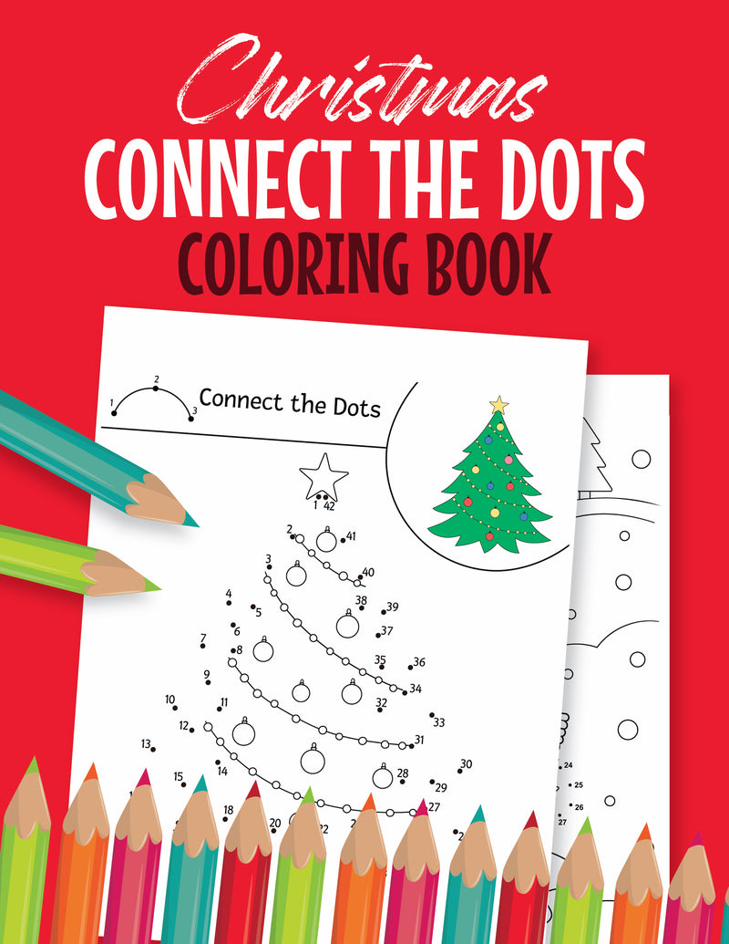 Christmas Connect The Dots Coloring Book