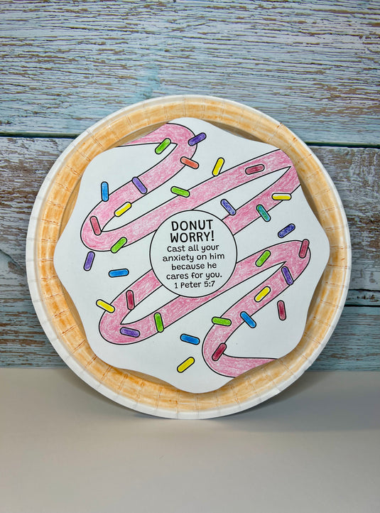 FREE Do Not Worry Donut Craft