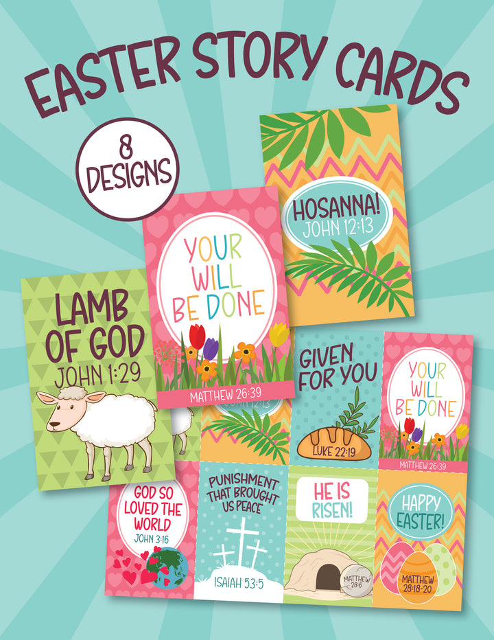 FREE Easter Story Cards – Children's Ministry Deals