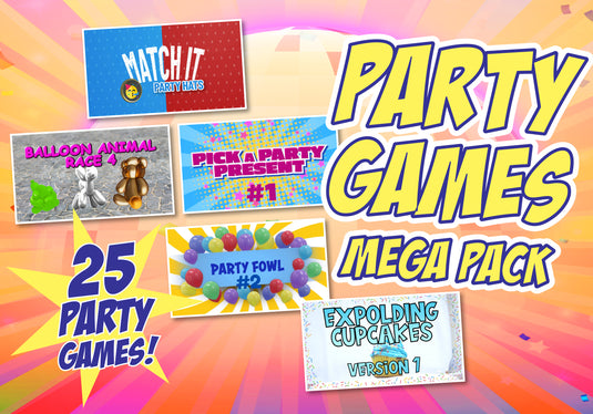 Party Games 25 Video Mega Pack