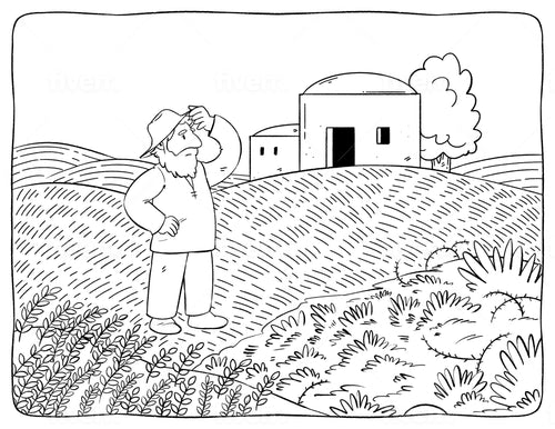 Parable Of The Weeds Coloring Page