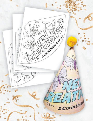 FREE New Year's Party Hats