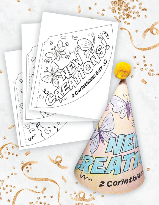 FREE New Year's Party Hats