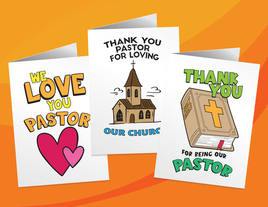 Pastor Appreciation Cards