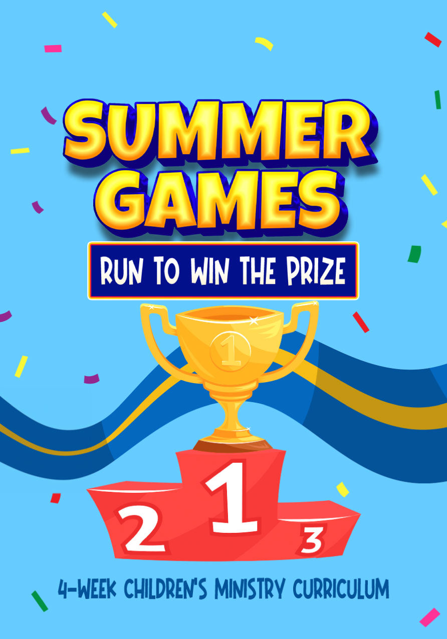 Summer Games 4-Week Children's Ministry Curriculum