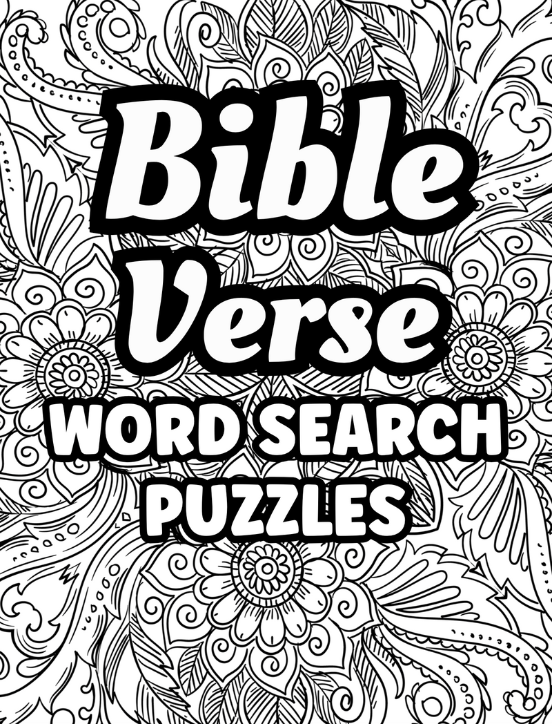 Bible Verse Word Search Puzzles