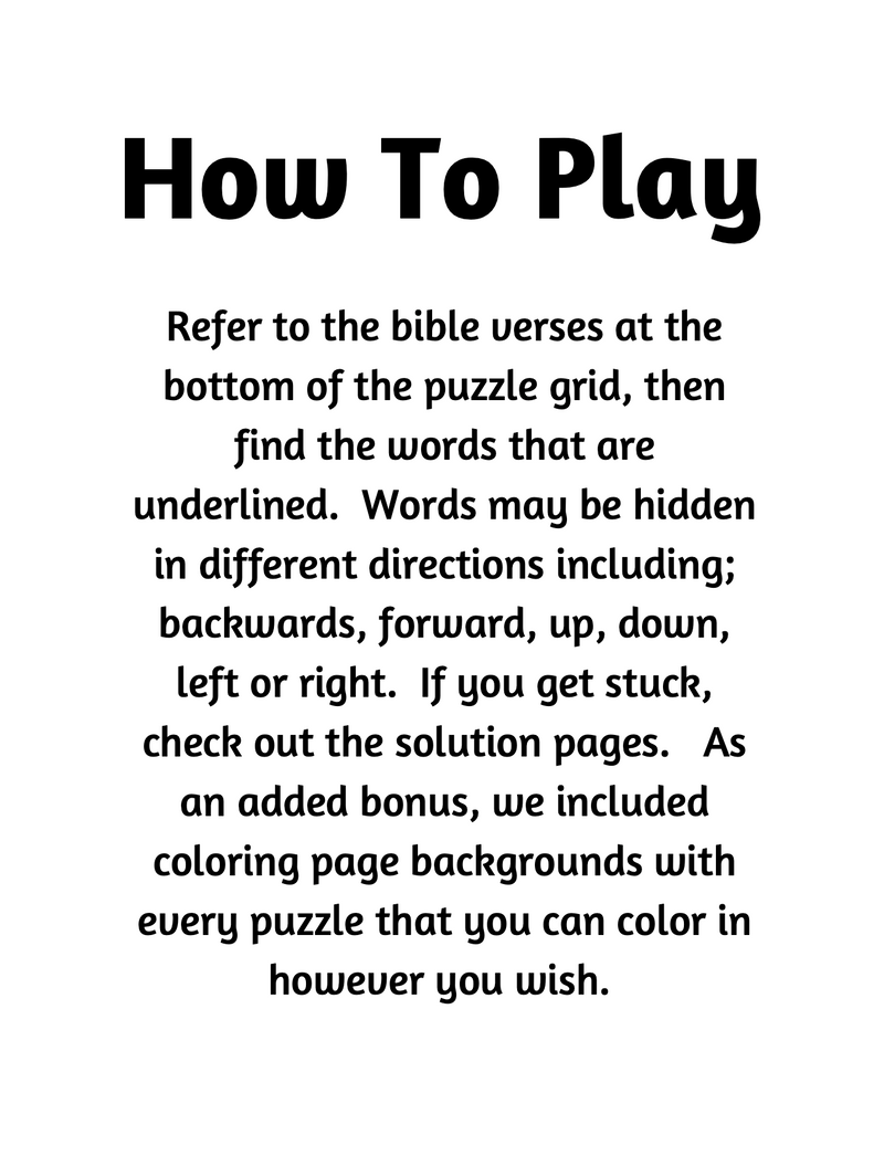 Load image into Gallery viewer, Bible Verse Word Search Puzzles
