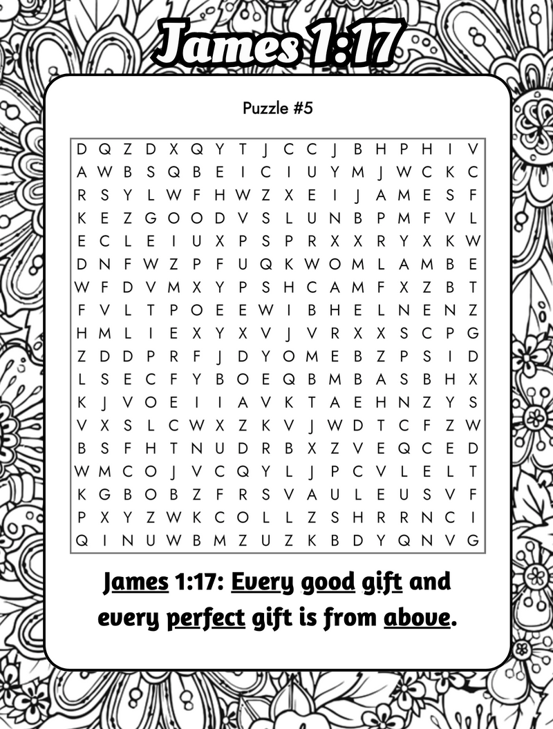 Load image into Gallery viewer, Bible Verse Word Search Puzzles
