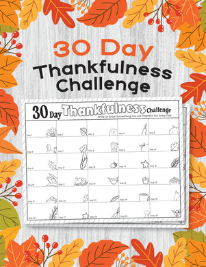 Thankfulness 30 Day Challenge