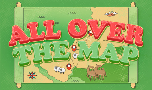 All Over The Map 4-Week Elementary and Preschool Curriculum