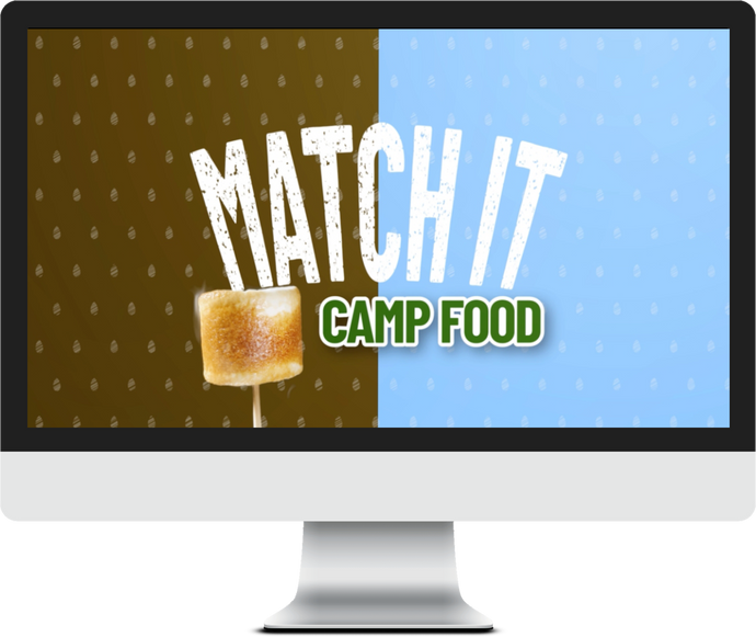 Match It! Camp Food Game Video