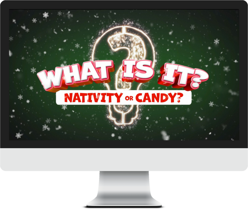 What Is It? Nativity and Candy Edition