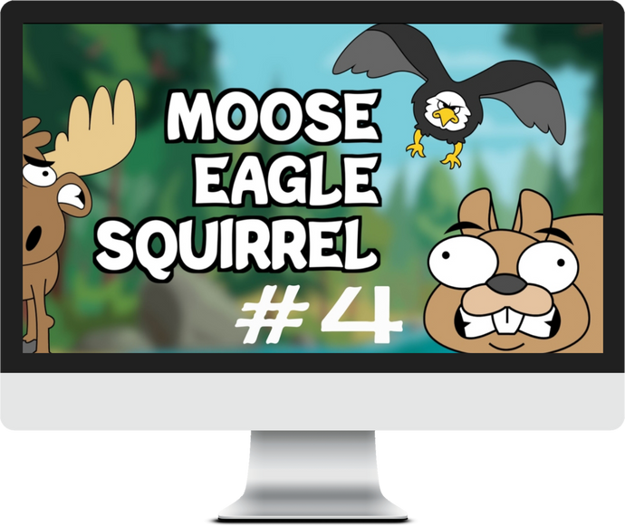 Moose, Eagle, Squirrel 4 Church Game Video