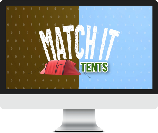 game camping tents Match It! Tents Game Video – Children's Ministry Deals
