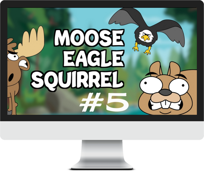 Moose, Eagle, Squirrel 5 Church Game Video