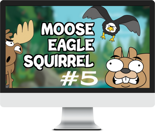 Moose, Eagle, Squirrel 5 Church Game Video