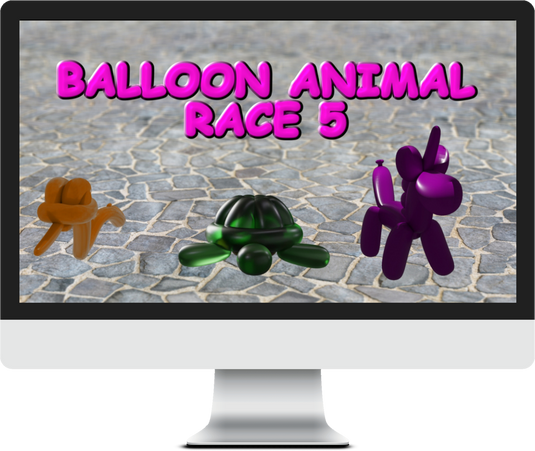 Balloon Animals Race 5 Game Video