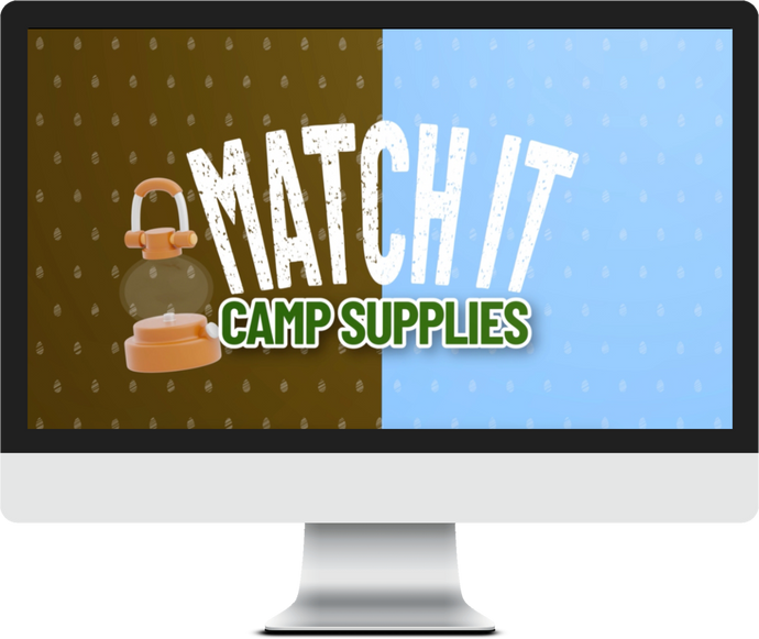 Match It! Camp Supplies Game Video