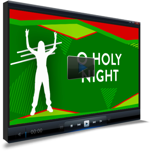 O Holy Night Worship Video For Kids