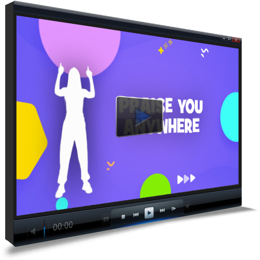 Praise You Anywhere Worship Video For Kids