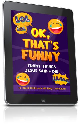 FREE Ok, That's Funny Sunday School Lesson