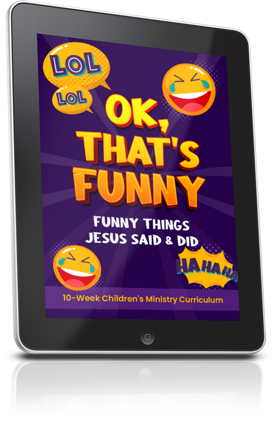 FREE Ok, That's Funny Sunday School Lesson