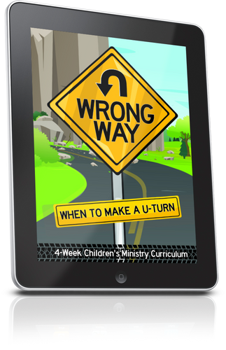 FREE Wrong Way Sunday School Lesson
