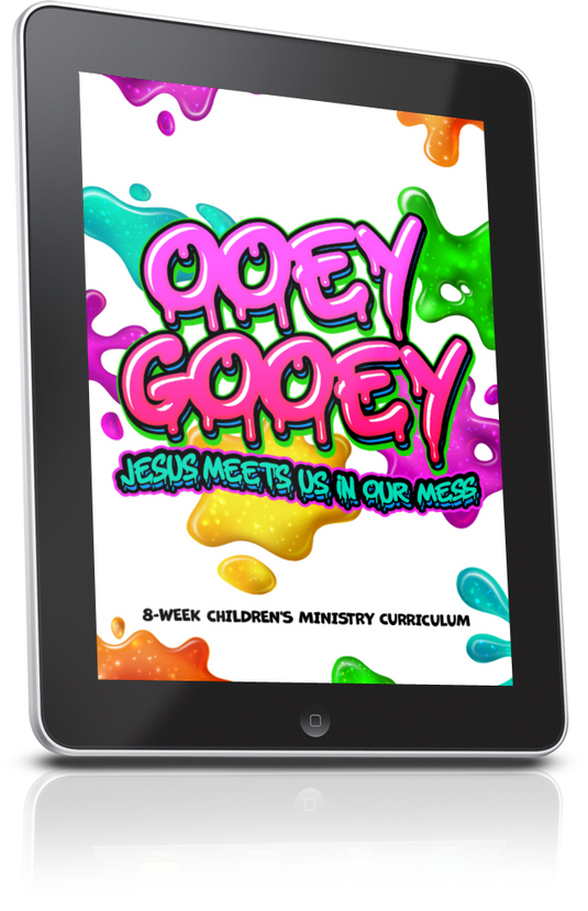 FREE Ooey Gooey Sunday School Lesson