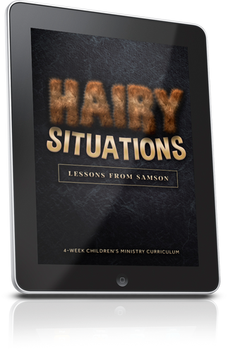 FREE Hairy Situations Sunday School Lesson