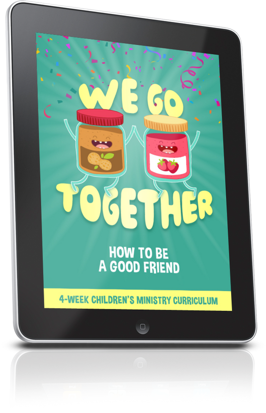 FREE We Go Together Sunday School Lesson