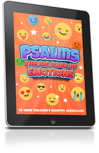 FREE Psalms: The Big Book Of Emotions Sunday School Lesson