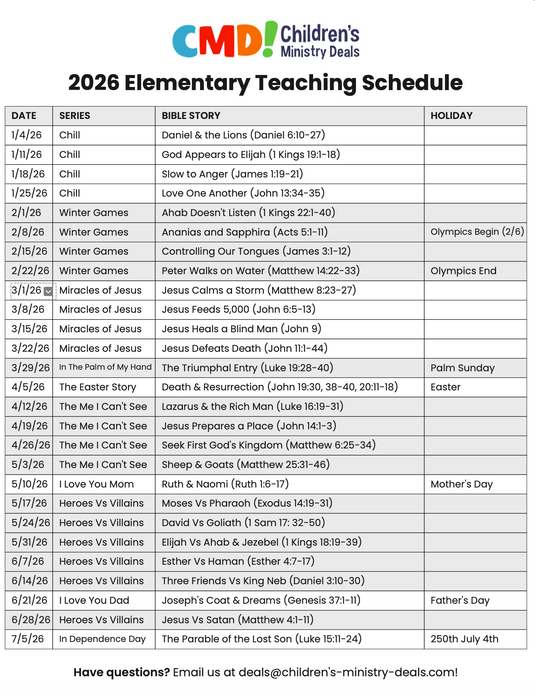2026 Jan-Dec 52-Week Scope & Sequence