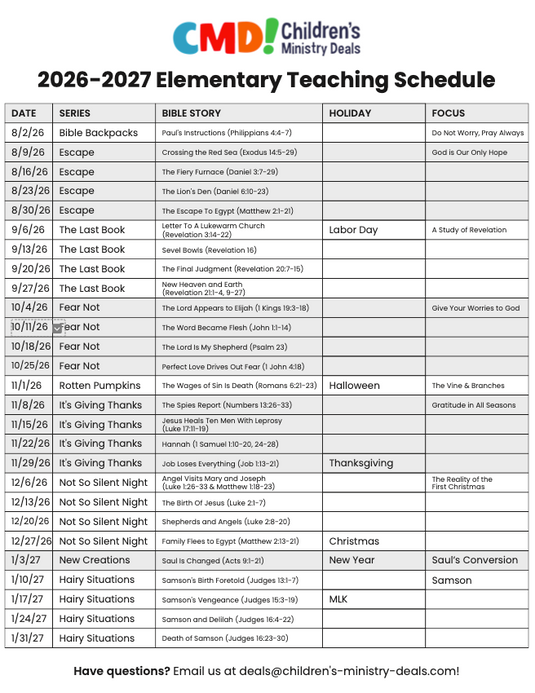 2027 August-July 52-Week Scope & Sequence