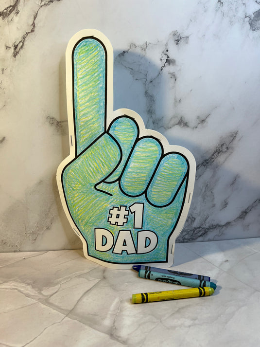 FREE Father's Day Foam Finger