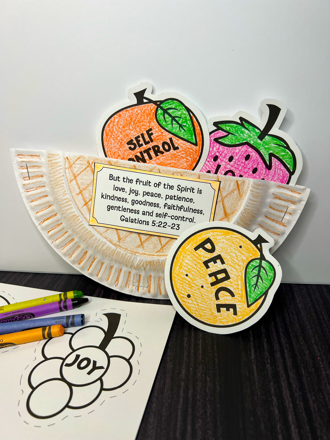 FREE Fruit Of The Spirit Basket Craft – Children's Ministry Deals