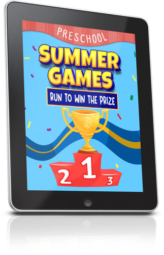 FREE Summer Games Preschool Ministry Lesson