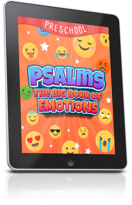 FREE Psalms: The Big Book Of Emotions Preschool Lesson