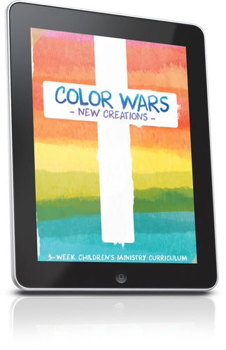 FREE Color Wars Sunday School Lesson