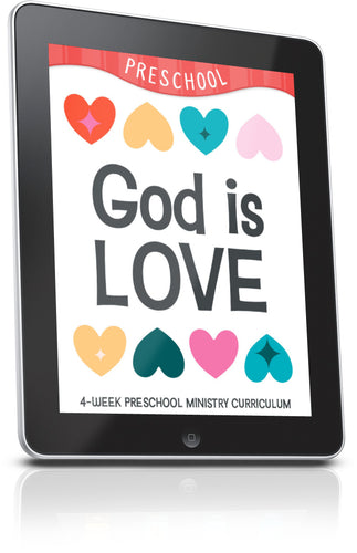 FREE God Is Love Preschool Lesson