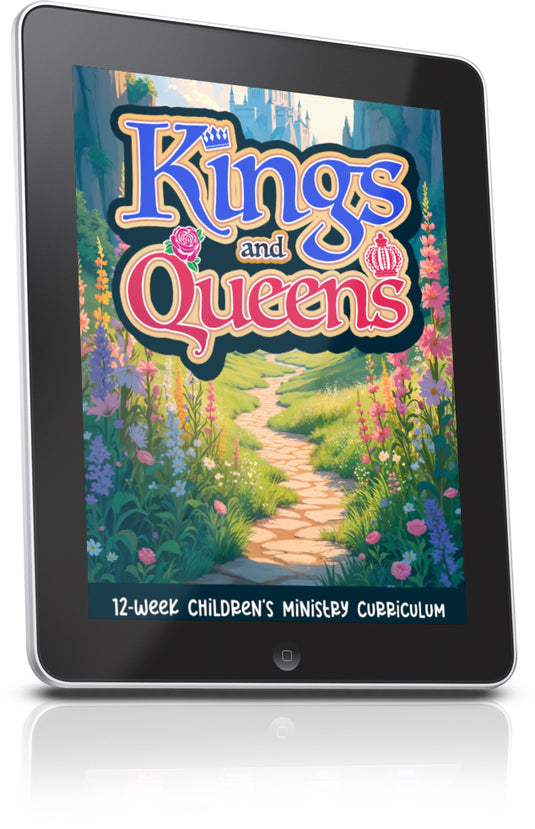 FREE Kings and Queens Sunday School Lesson