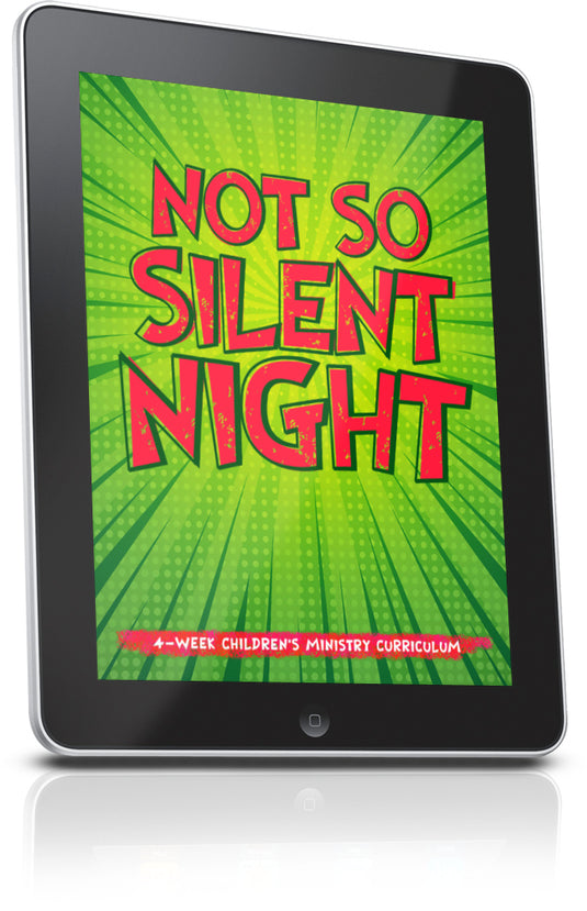 FREE Not So Silent Night Sunday School Lesson