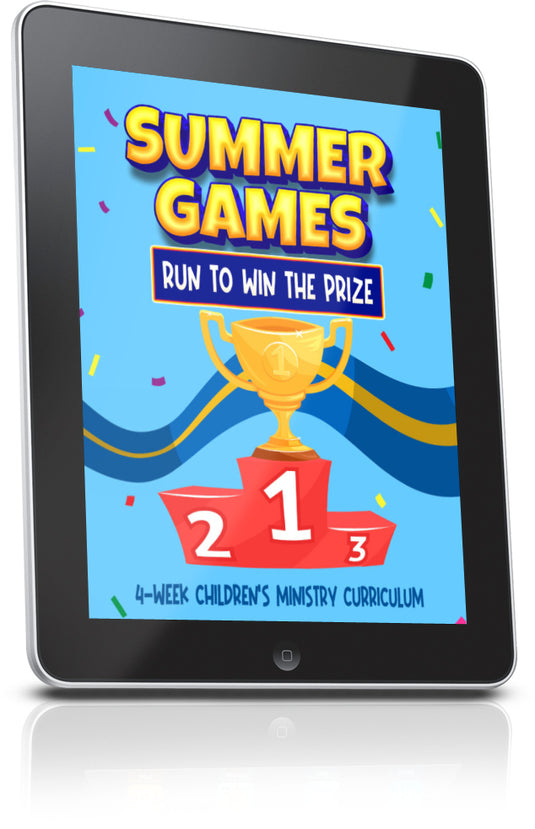 FREE Summer Games Sunday School Lesson