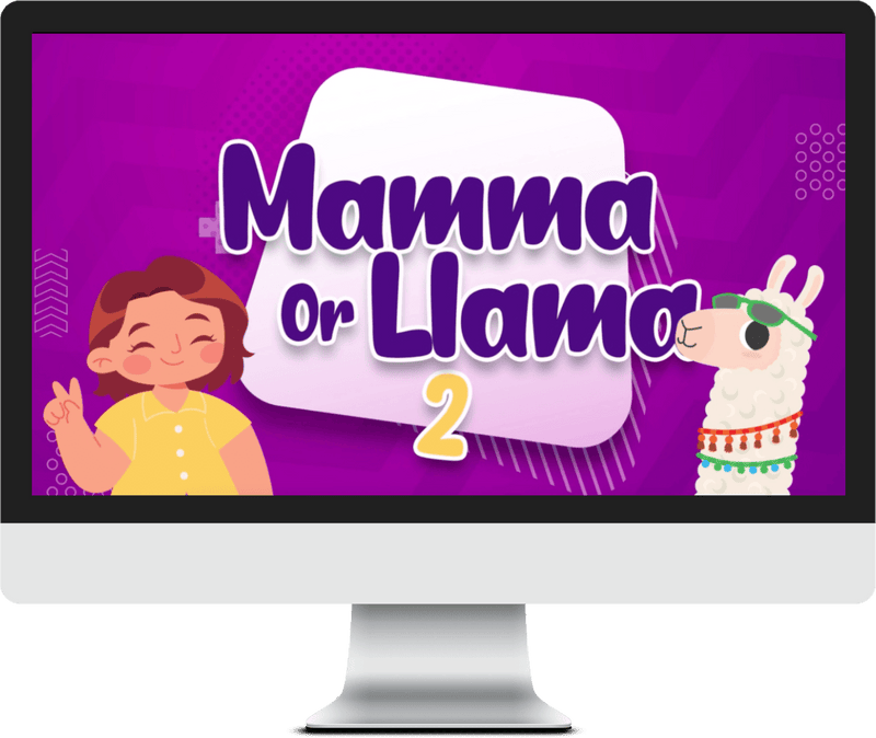 Mamma or Llama 2 Church Game Video - Children's Ministry Deals