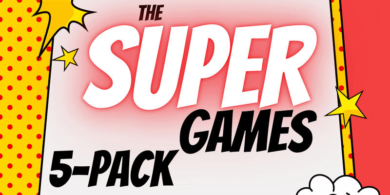Superhero Games 5-Pack - Children's Ministry Deals