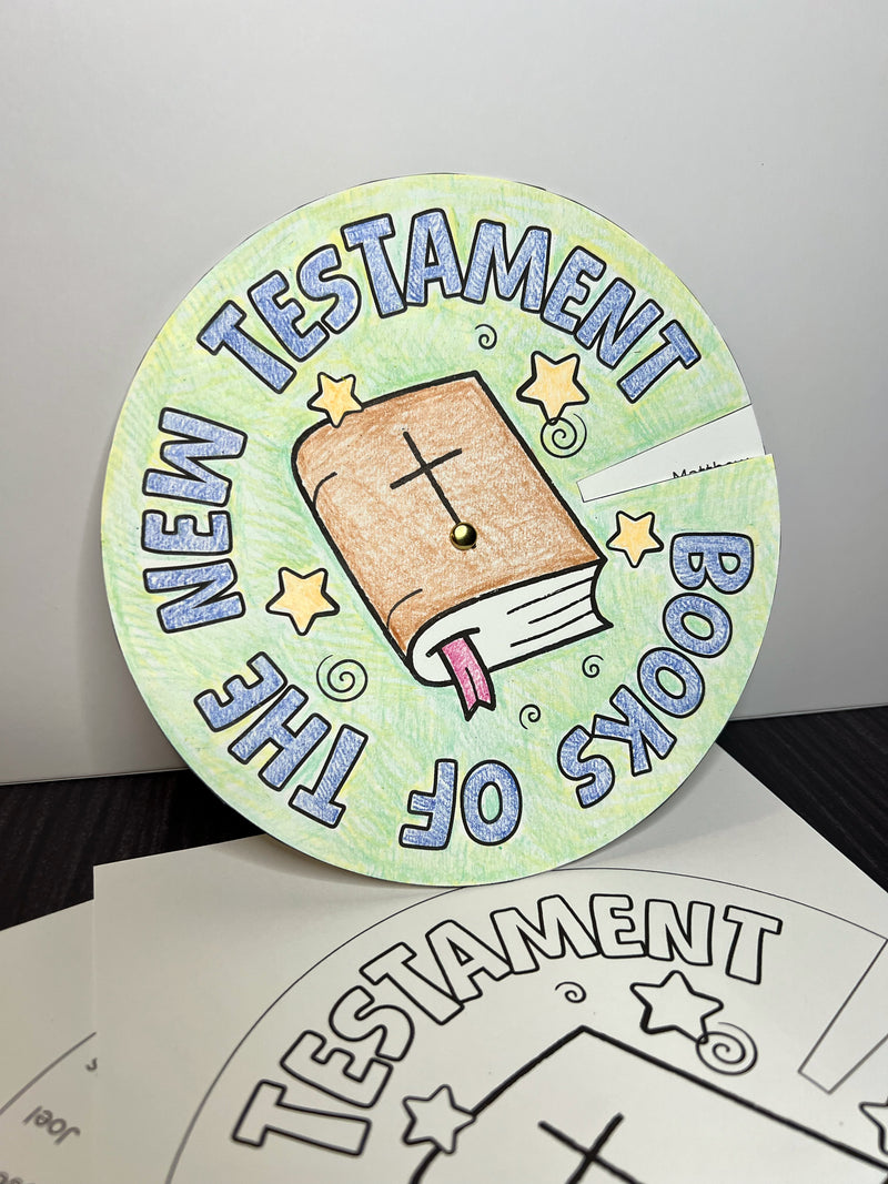 Load image into Gallery viewer, FREE Books Of The Bible Wheel
