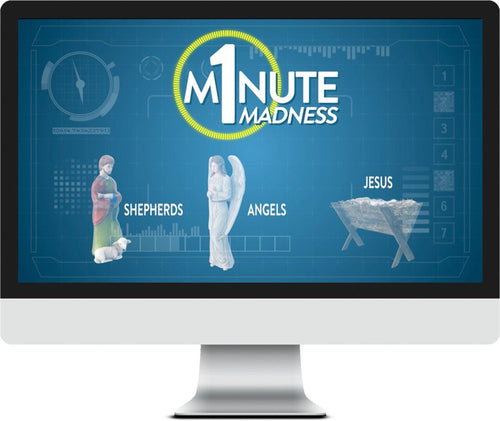1 Minute Madness: Christmas Church Game Video - Children's Ministry Deals