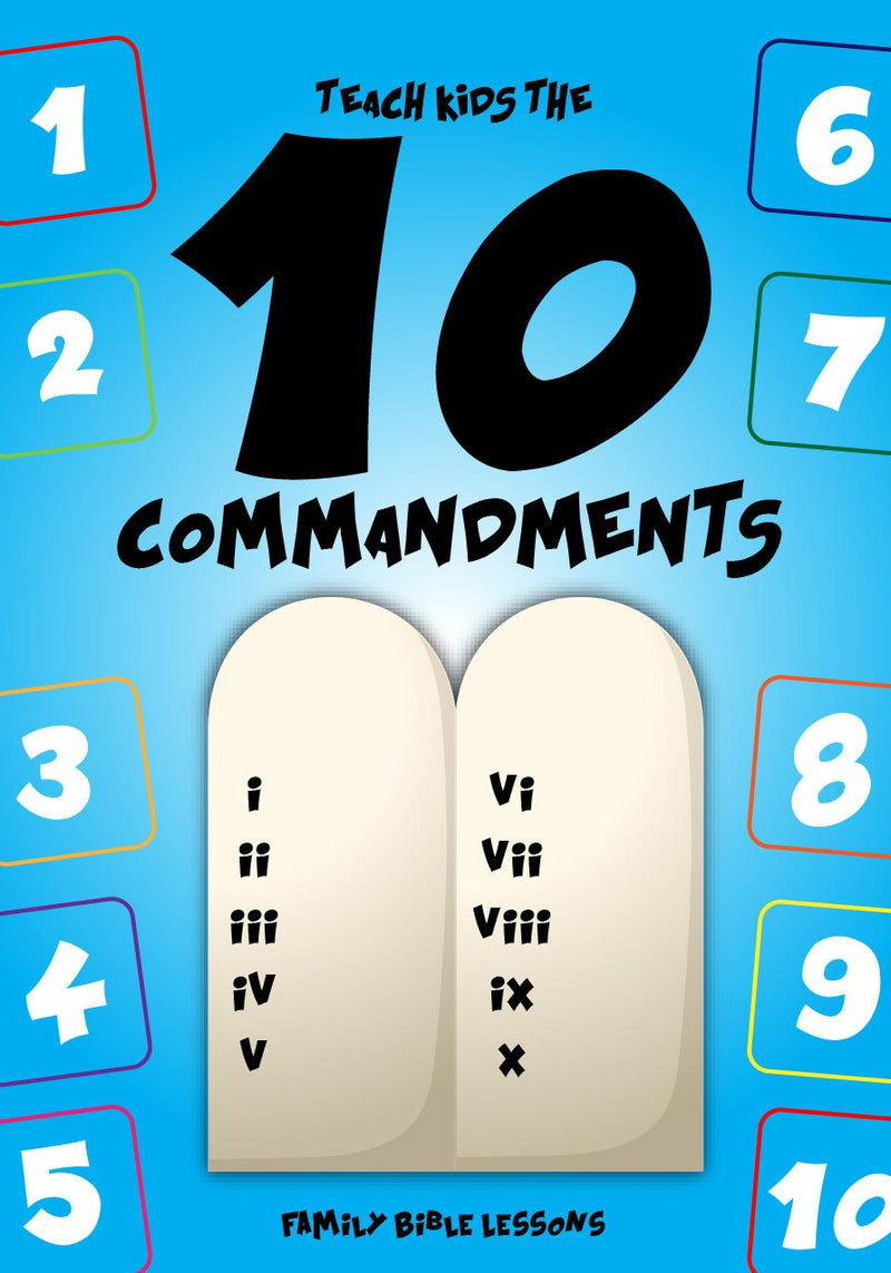 10 Commandments Family Bible Lessons - Children's Ministry Deals