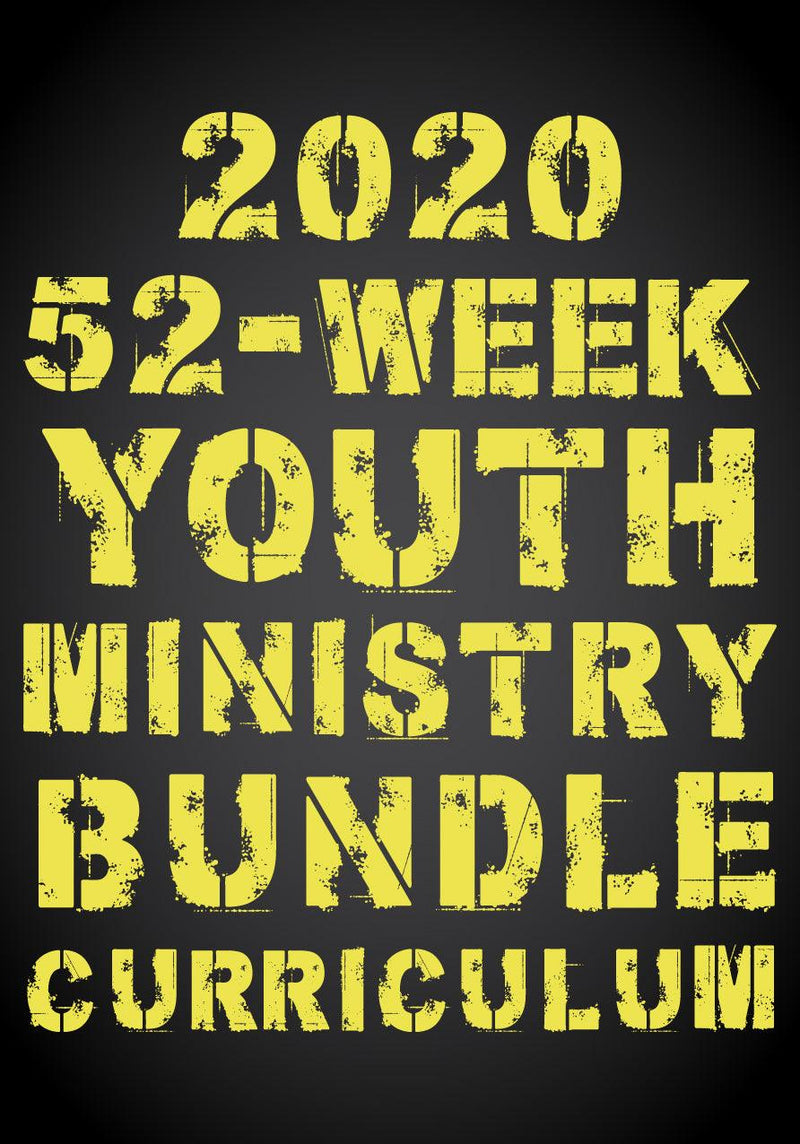 2020 52-Week Youth Ministry Curriculum Bundle - Children's Ministry Deals