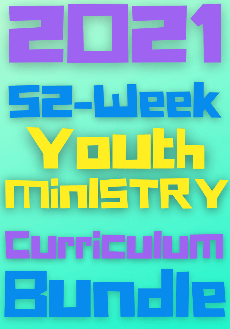 2021 52-Week Youth Ministry Curriculum Bundle - Children's Ministry Deals